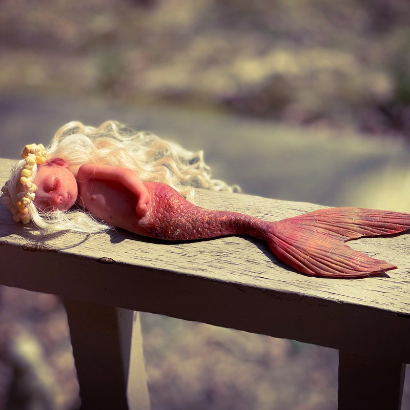 Mermaid Silicone Doll