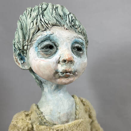 Elder, OOAK Art Doll by Outsider Dolls Jennifer Latham Robinson